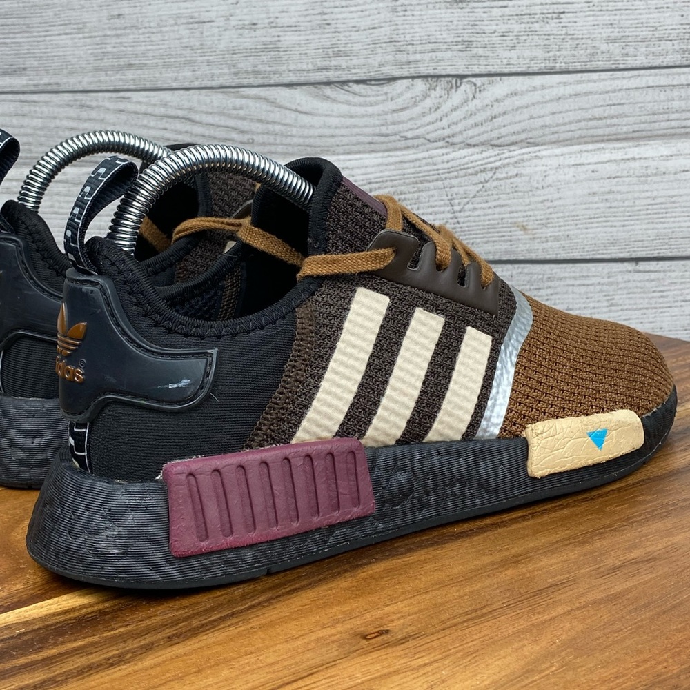 Adidas Women's Brown and Black Sneakers - Picture 7 of 12